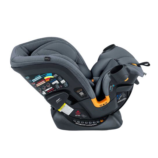 Chicco OneFit LX ClearTex All-in-One Car Seat in Smoke Right Reclined Profile image number 3