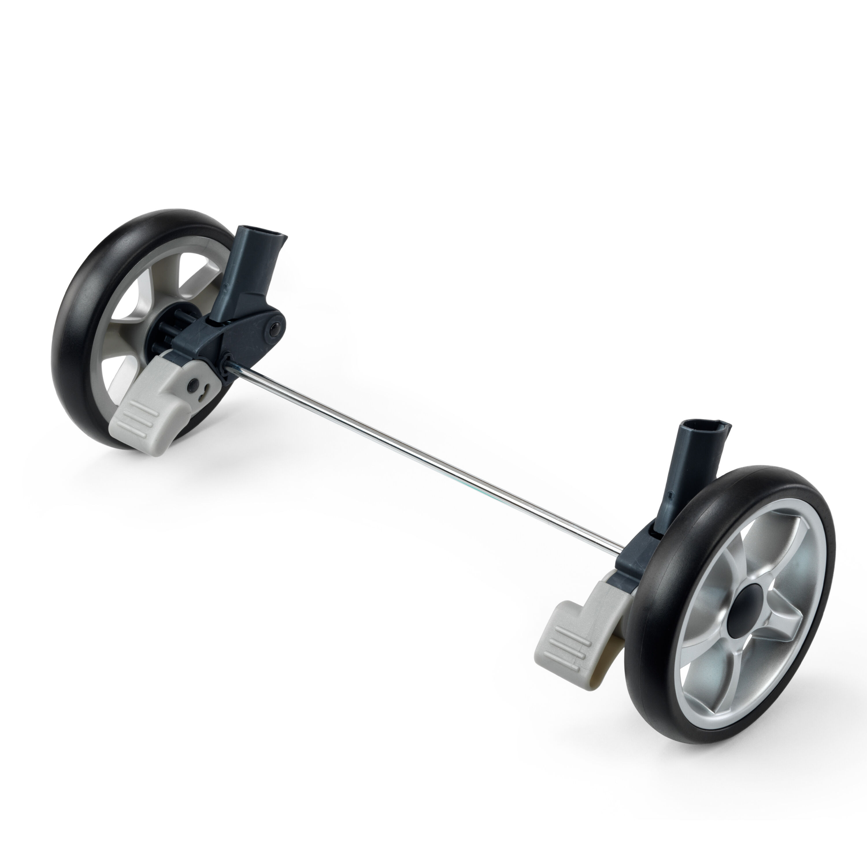  Chicco KeyFit Caddy Frame Stroller Rear Axle Assembly in Silver  image number 0