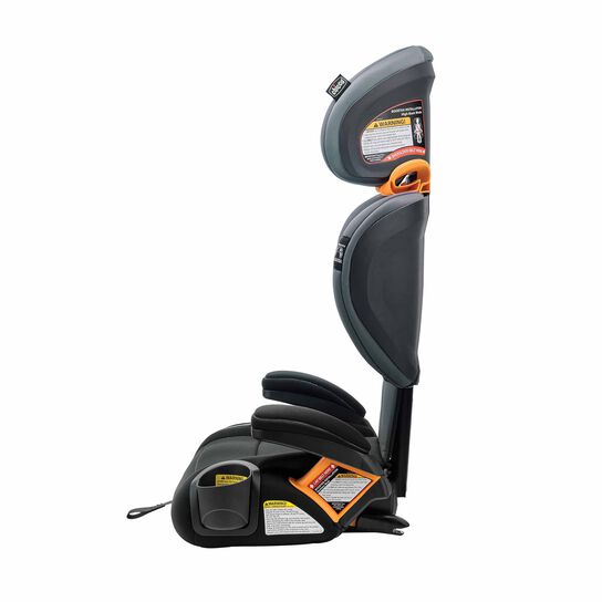 Chicco KidFit ClearTex Plus Car Seat in Shadow Left Profile View image number 6