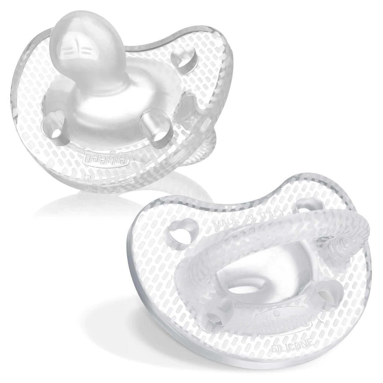 PhysioForma Luxe Orthodontic Silicone Pacifier in Crystal 6-16m (2pc) image number 0