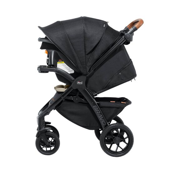 Chicco Bravo Primo ClearTex Travel System in Somerset Left View image number 6