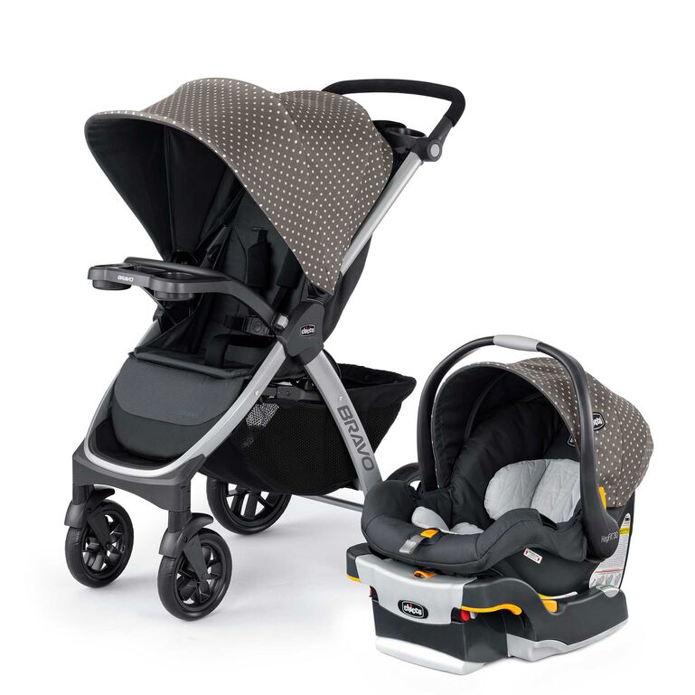 Chicco Bravo Trio Travel System in Calla
