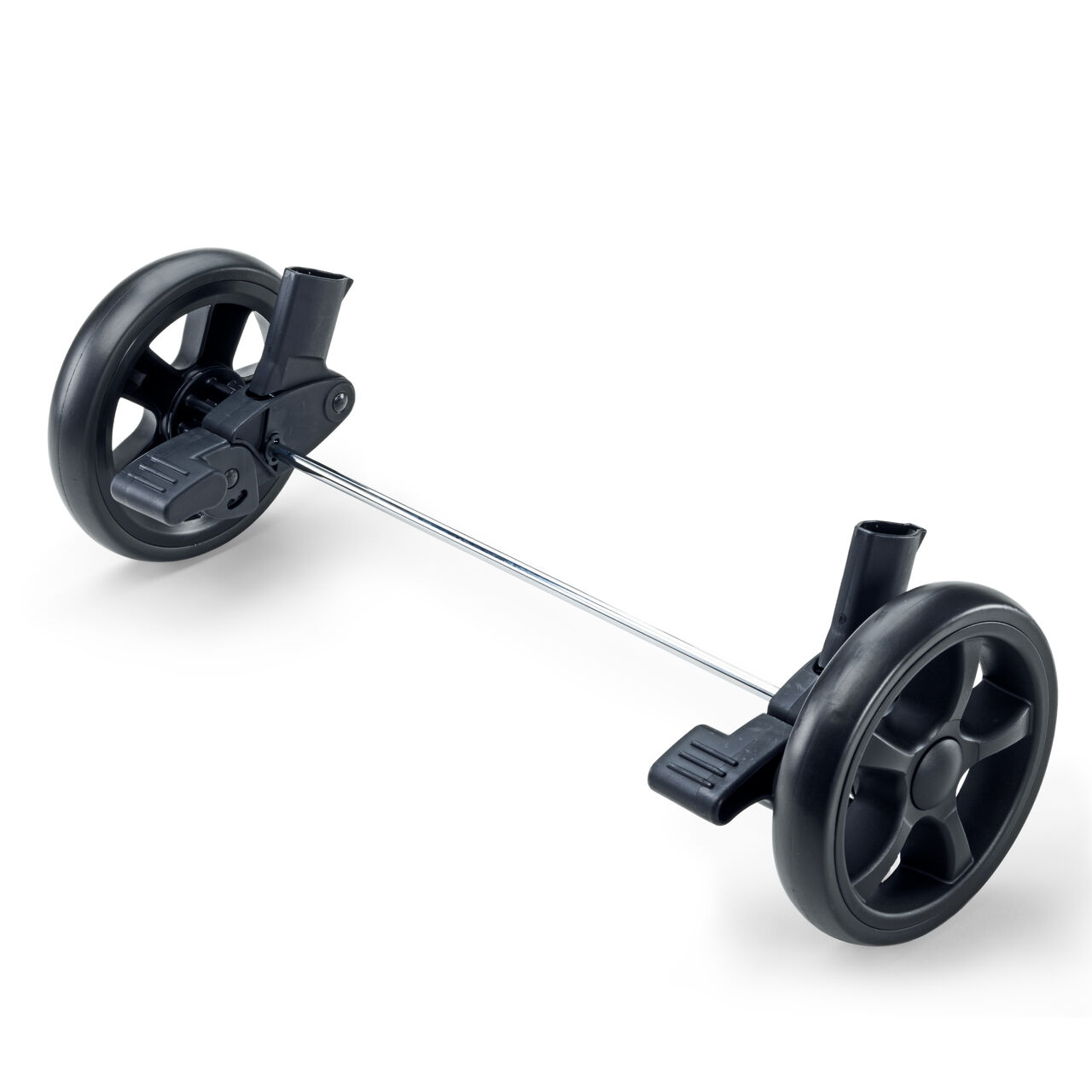 KeyFit Caddy Frame Stroller Rear Axle Assembly - Black in Black image number 0