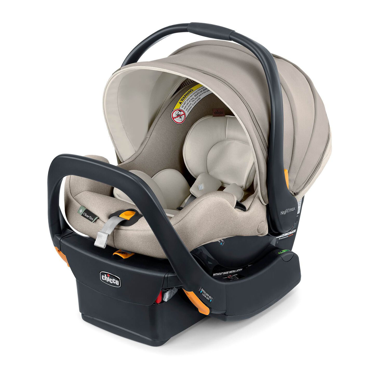 KeyFit Max Zip ClearTex Infant Car Seat Sierra Chicco