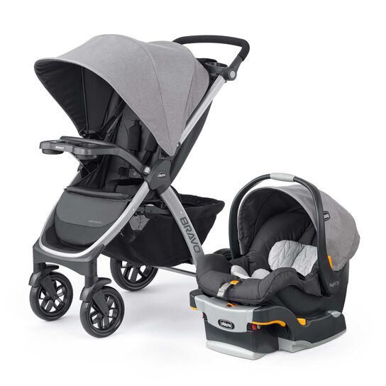 Chicco Bravo Trio Travel System in Parker image number 0