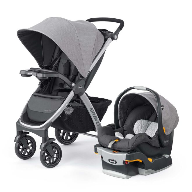 Chicco Bravo Trio Travel System in Parker image number 0