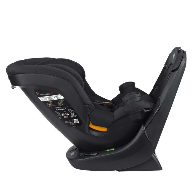 Chicco Fit360 ClearTex Rotating Car Seat in Obsidian left rotated image number 7