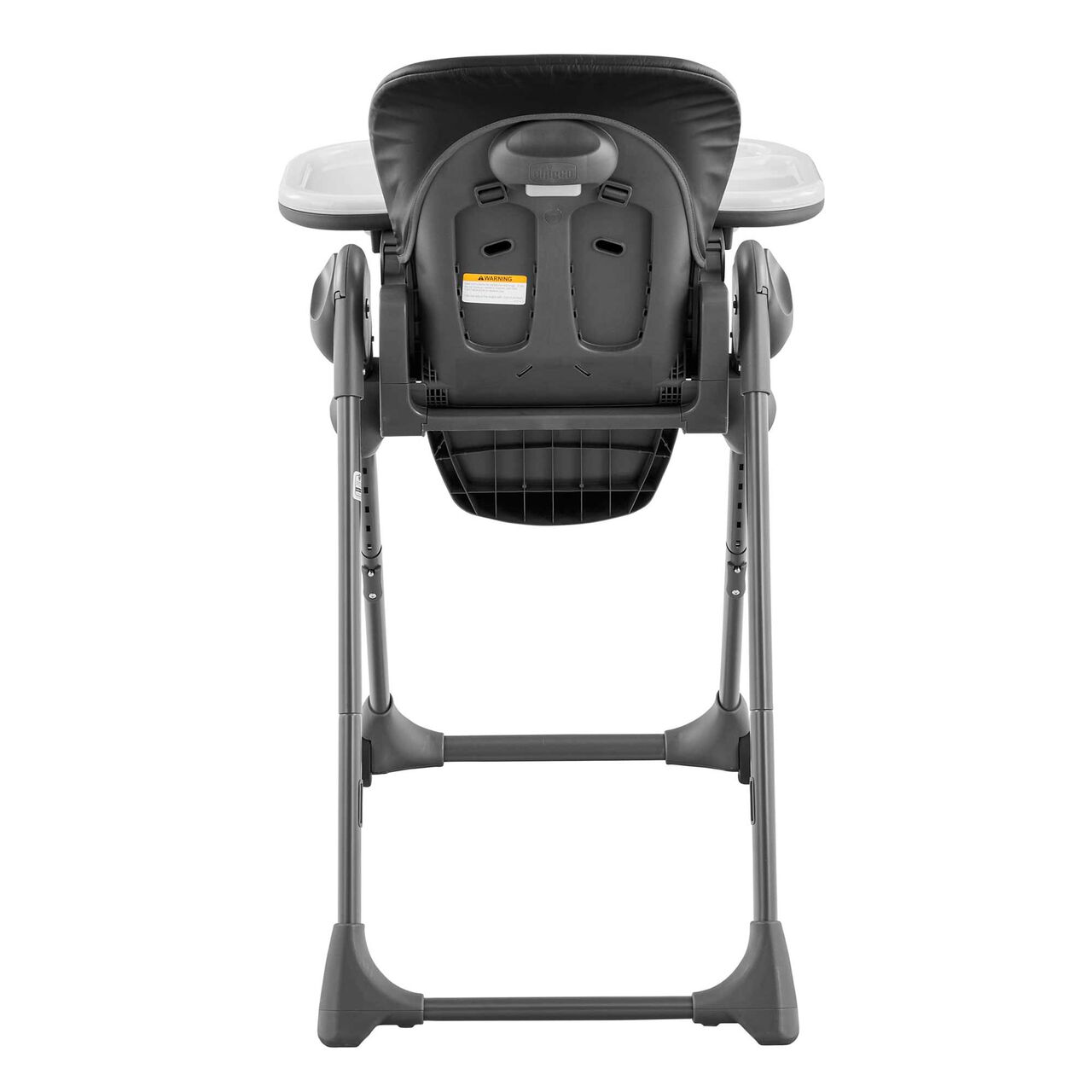 Chicco Polly Highchair in Black Back View image number 5