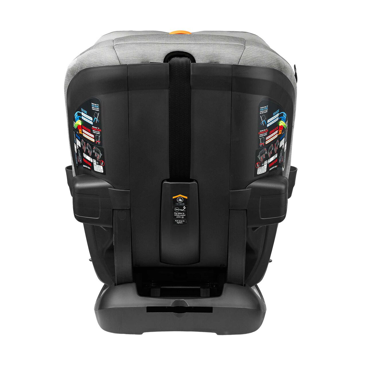 Chicco OneFit Max ClearTex Car Seat in Ash Back Profile image number 5