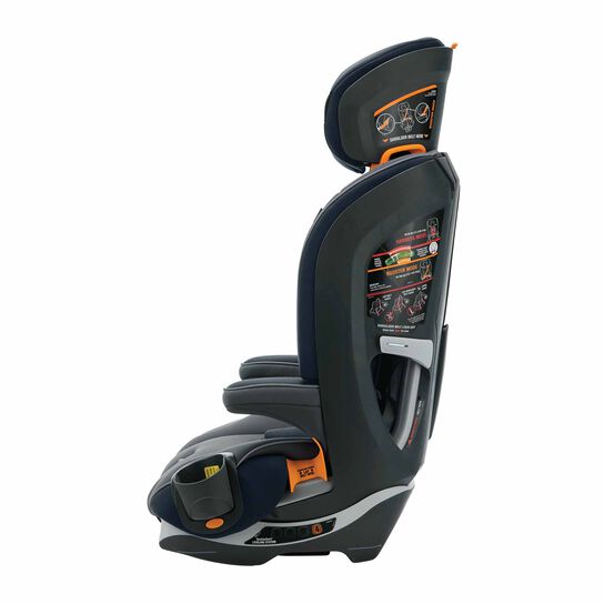 Chicco MyFit Harness and Booster Car Seat in Fathom Left Profile View image number 6