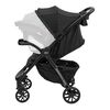 Chicco Mini Bravo Plus Stroller in Storm Left Profile View image number 6