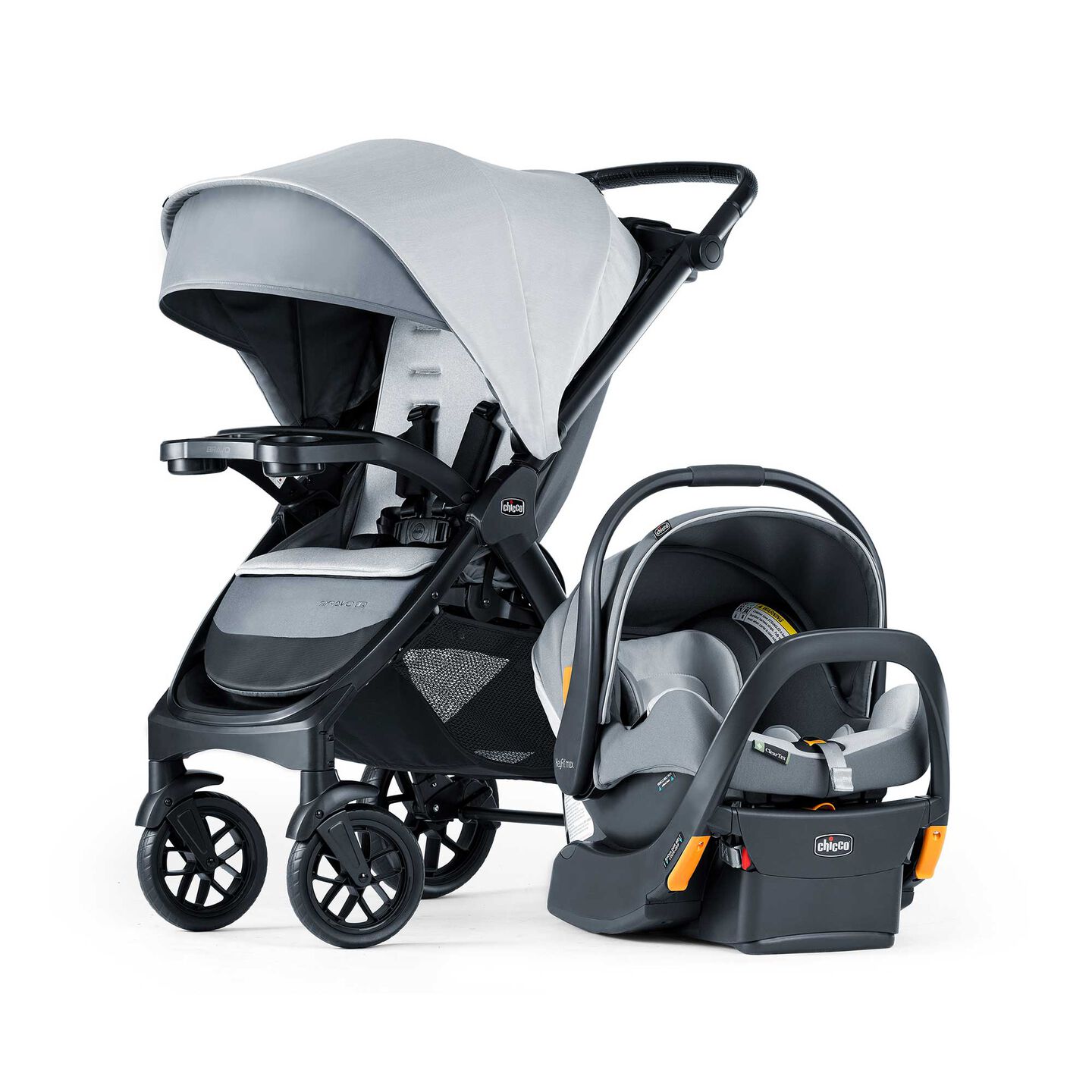 Chicco Bravo LE ClearTex Travel System - Atlas