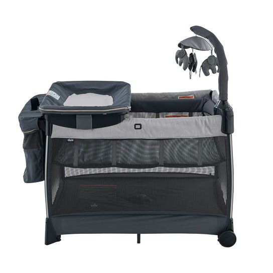 Chicco Lullaby Zip Portable Playard in Driftwood Back profile image number 5