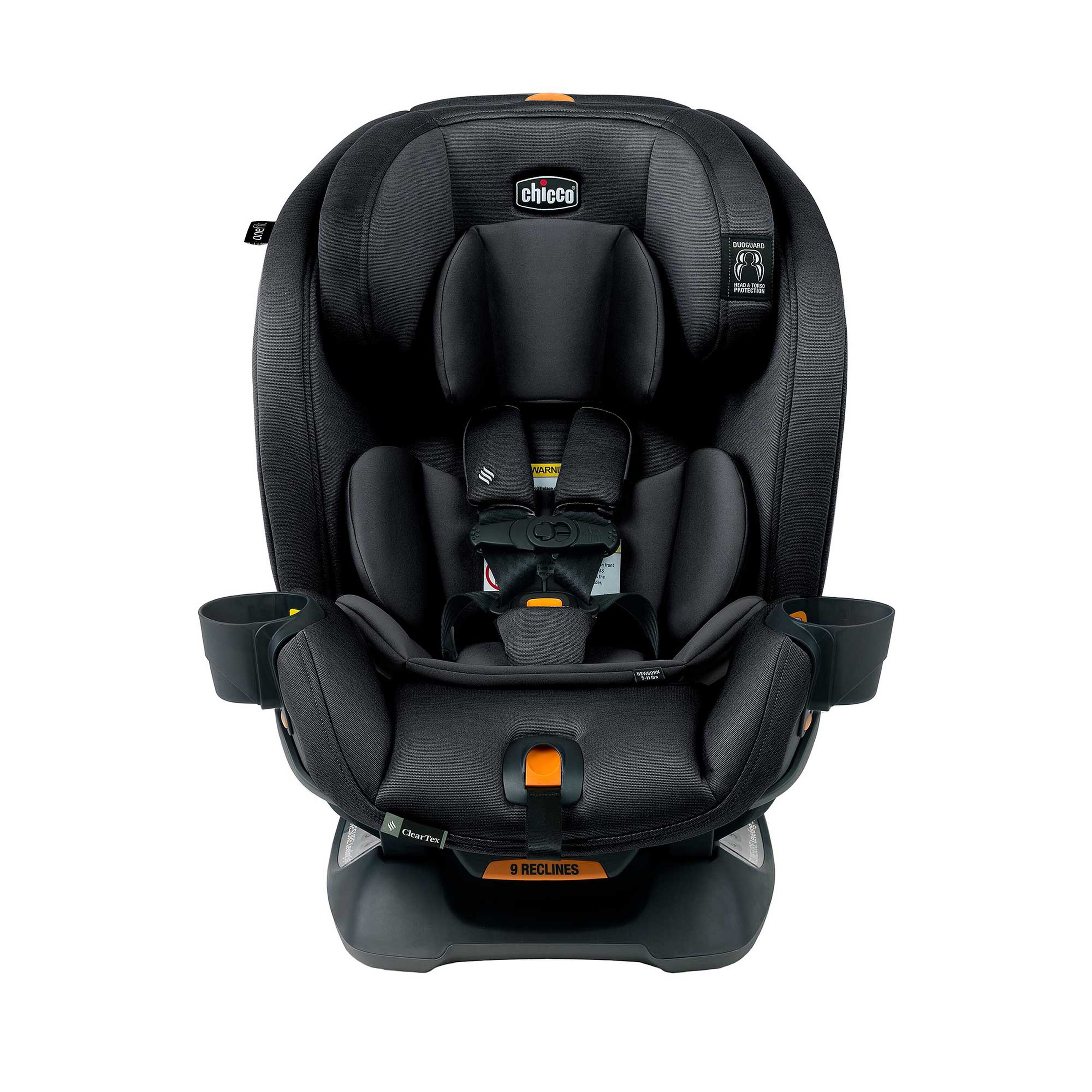 OneFit ClearTex All-in-One Car Seat - Obsidian in Obsidian image number 1