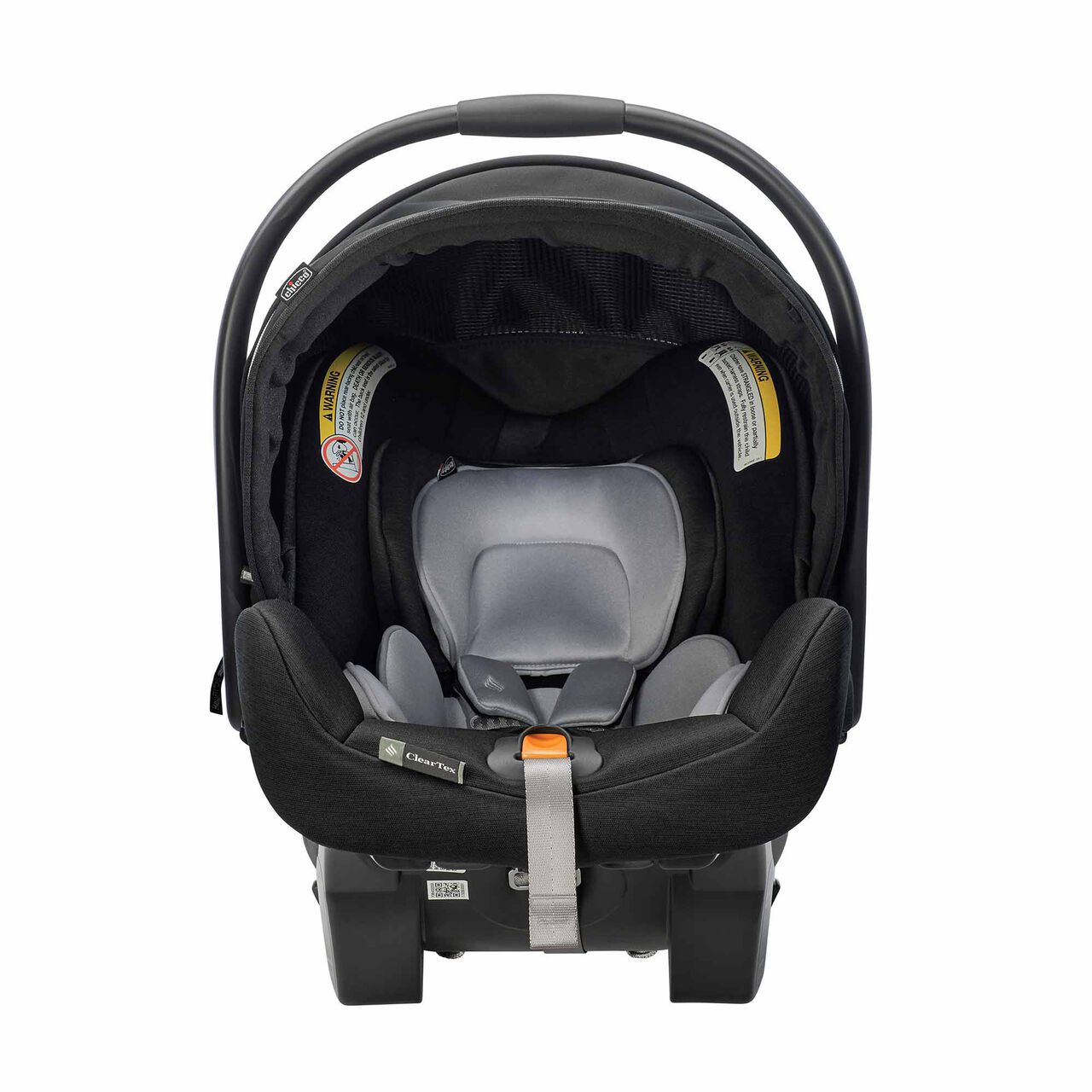 Chicco KeyFit 35 Zip ClearTex in Obsidian Front View image number 1