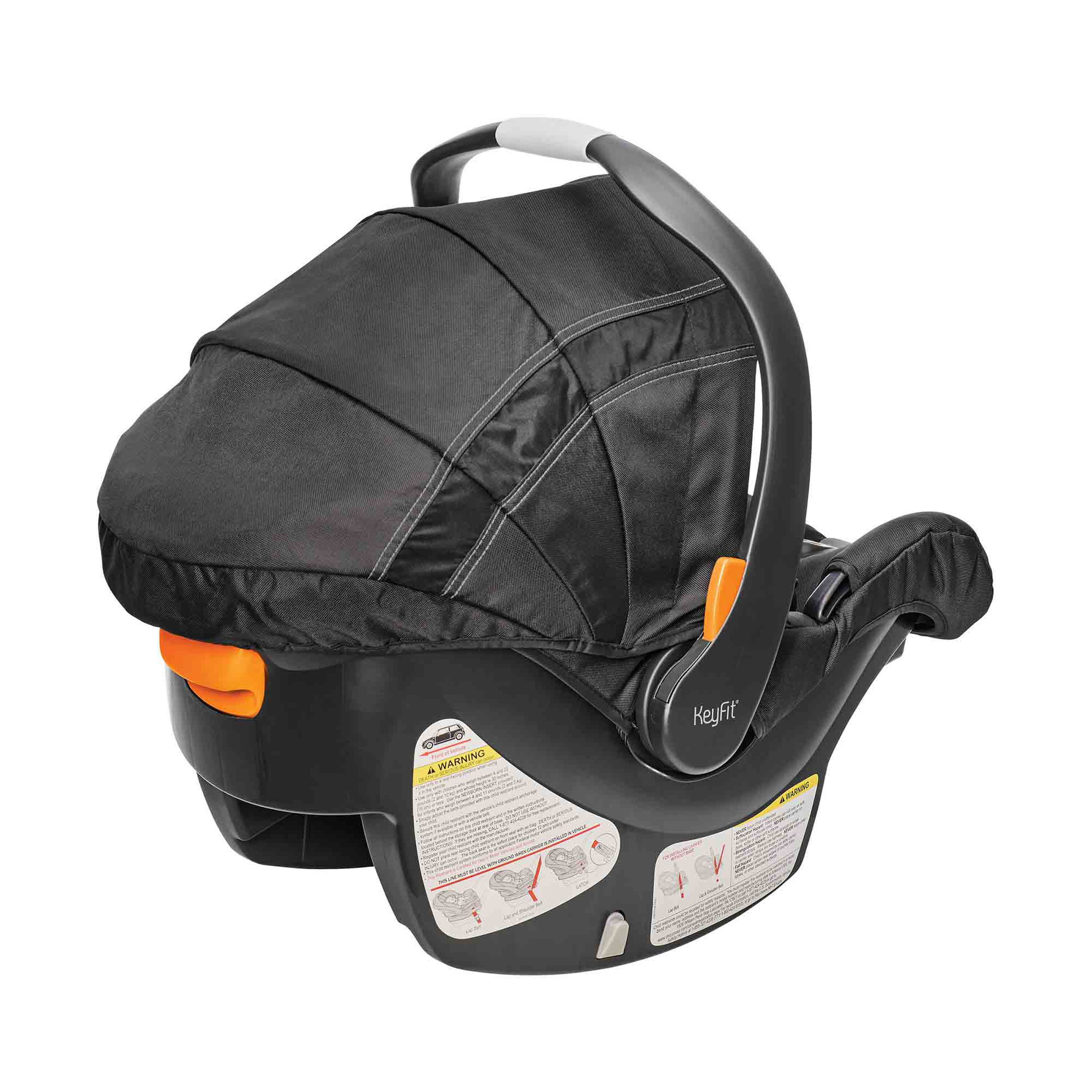 Chicco KeyFit Infant Car Seat in Encore 3/4 Back View image number 4