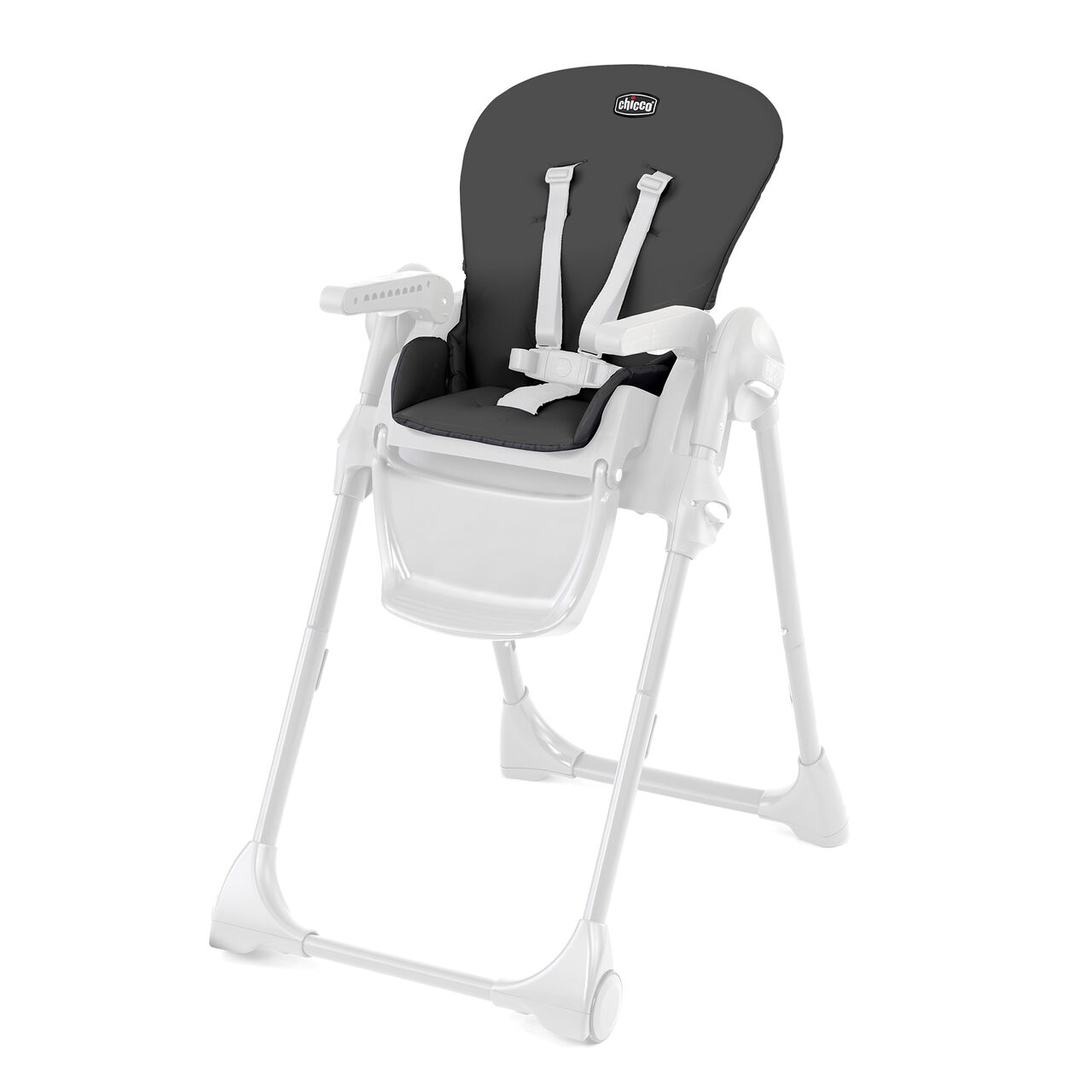 Polly High Chair Seat Cover - Black in Black image number 0