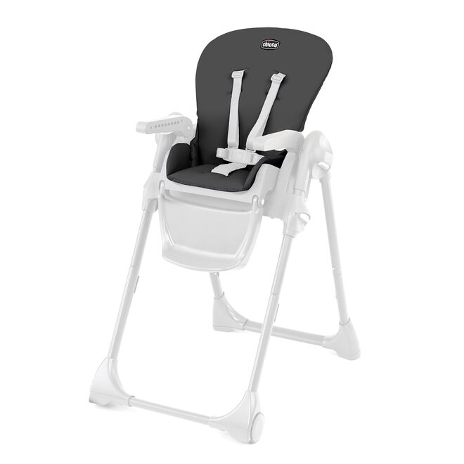 Polly High Chair Seat Cover - Black in Black image number 0