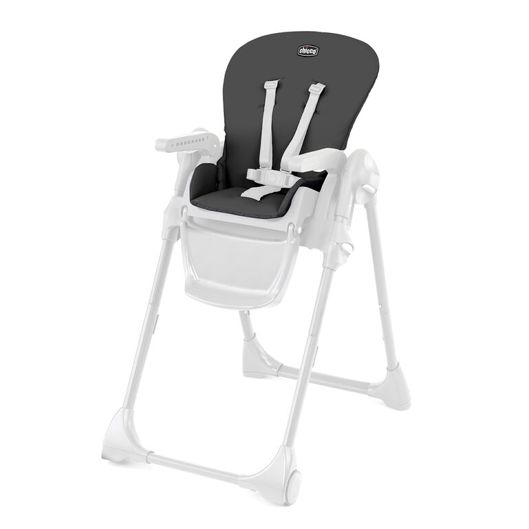 Polly High Chair Seat Cover - Black in Black