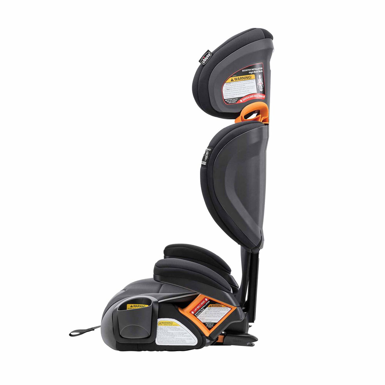 Chicco KidFit Adapt Plus Car Seat in Ember Left Profile View image number 6