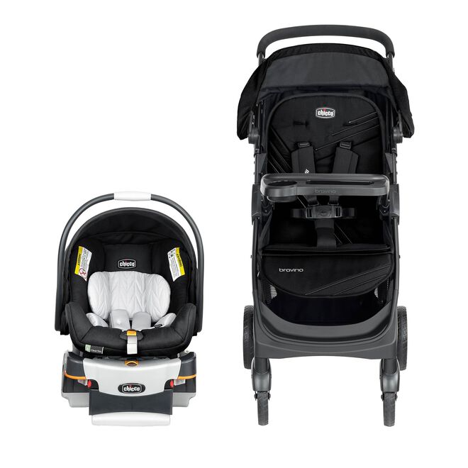 Chicco Bravino Travel System in Ravine front image number 1