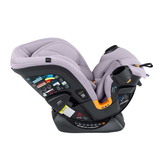 Chicco OneFit LX ClearTex All-in-One Car Seat in Lupine Right Reclined Profile image number 3