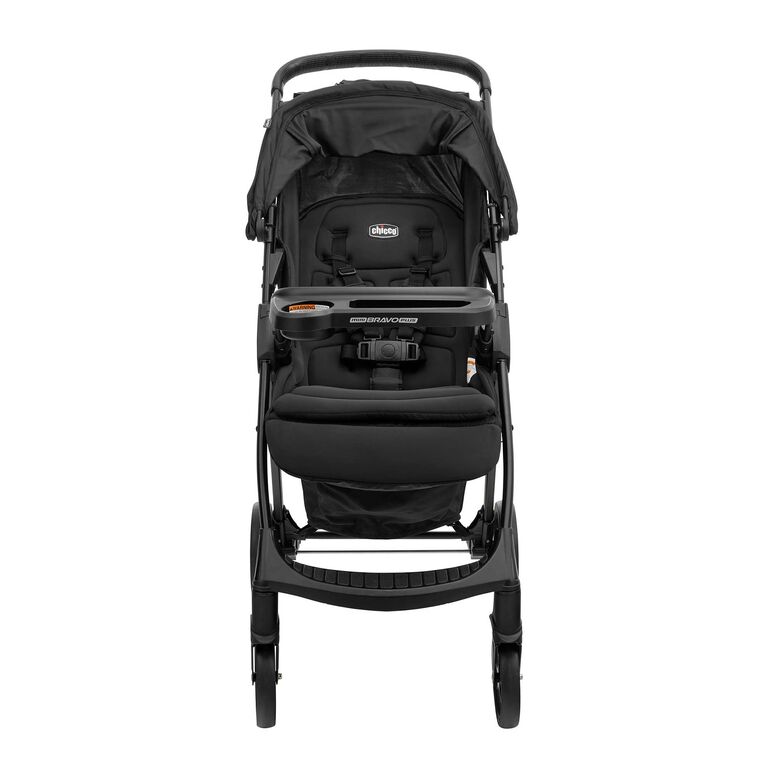 Chicco Mini Bravo Plus Stroller in Storm Front View