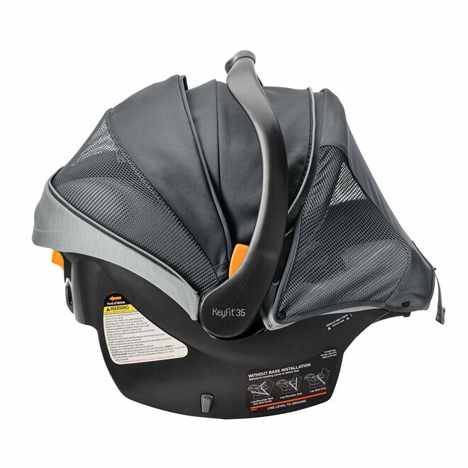 Chicco KeyFit 35 Zip ClearTex in Ash Right Profile View image number 3