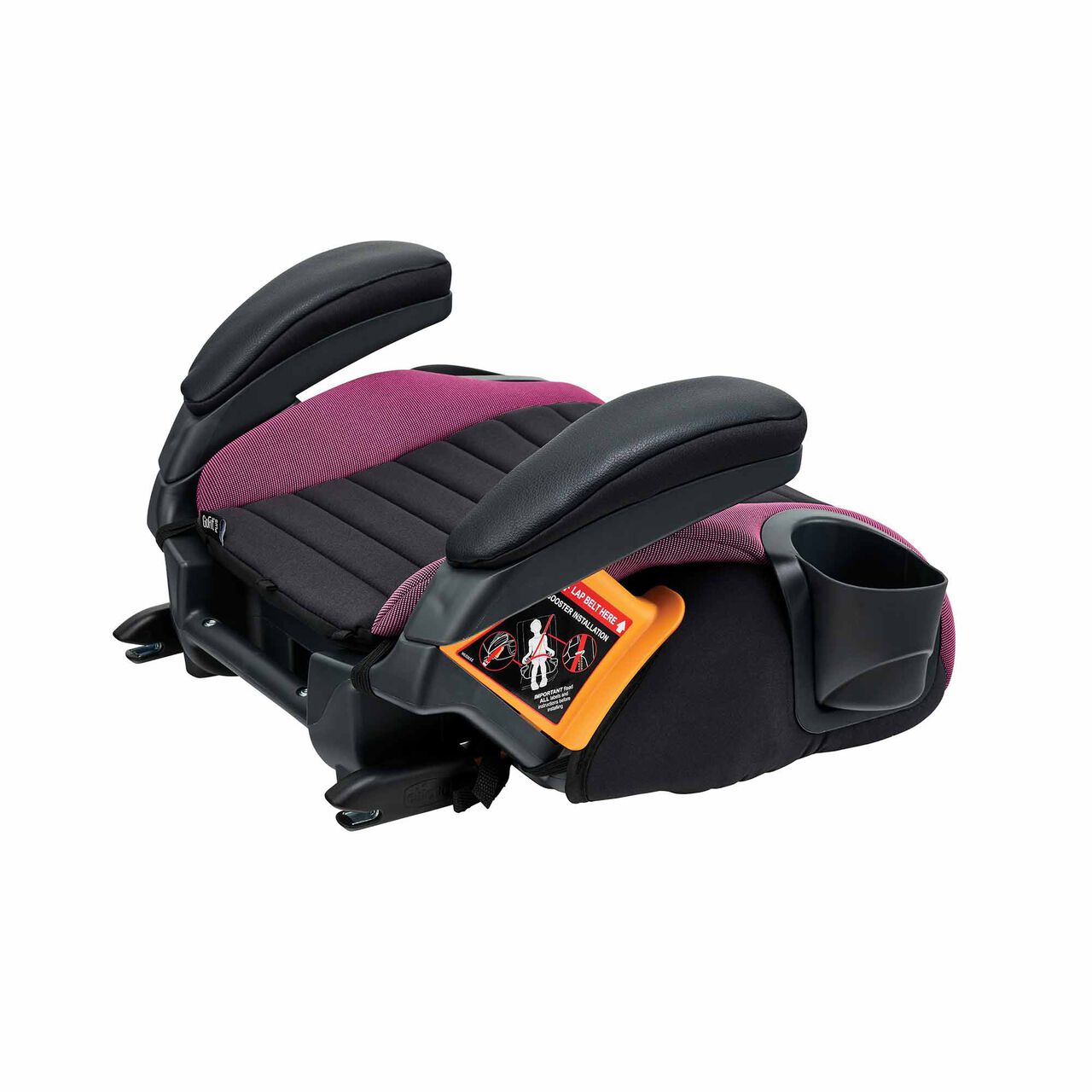Chicco GoFit Plus Booster in Vivaci 3/4 Back View image number 4