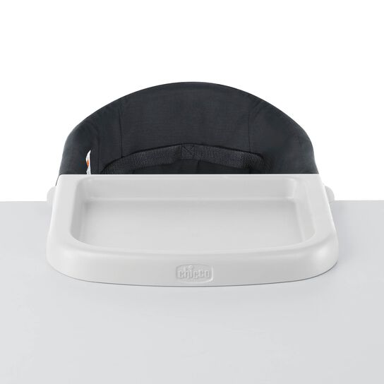 Chicco FastLock Go Hook-On Chair in Black Front View image number 1
