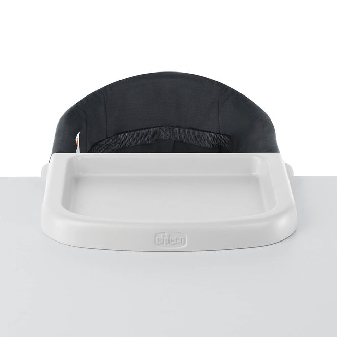 Chicco FastLock Go Hook-On Chair in Black Front View image number 1