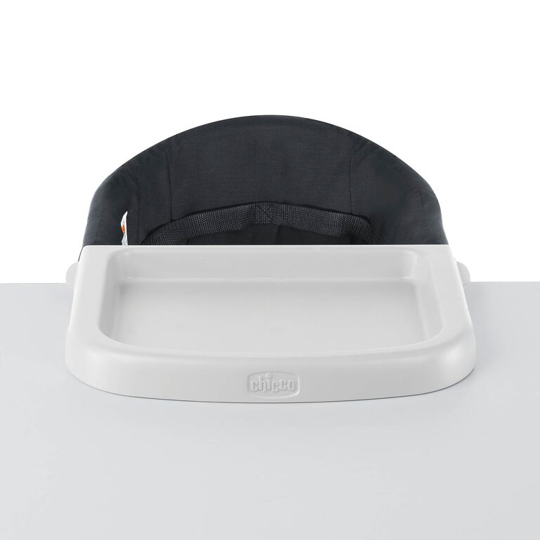 Chicco FastLock Go Hook-On Chair in Black Front View