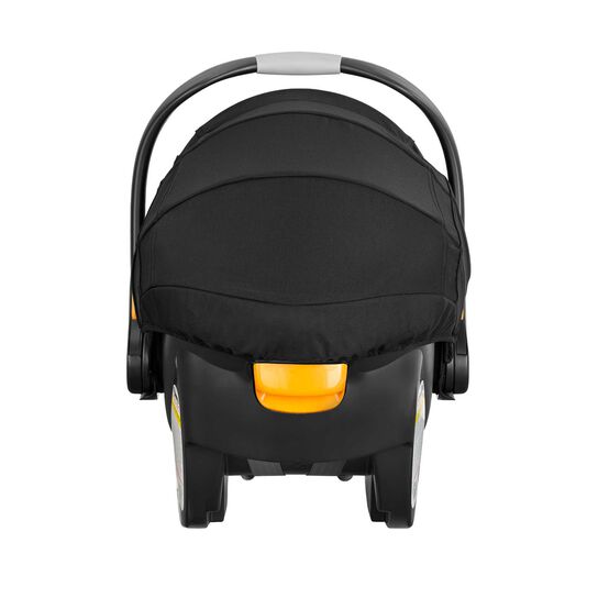 Chicco KeyFit ClearTex Infant Car Seat in Black Back View image number 5