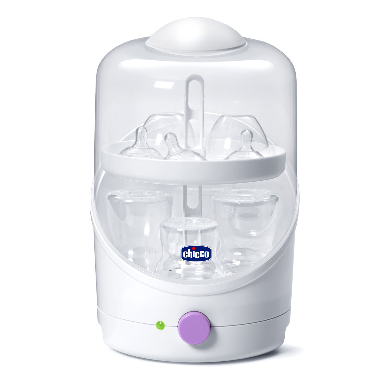 Chicco NatrualFit Electric Steam Sterilizer for Baby Bottles image number 0