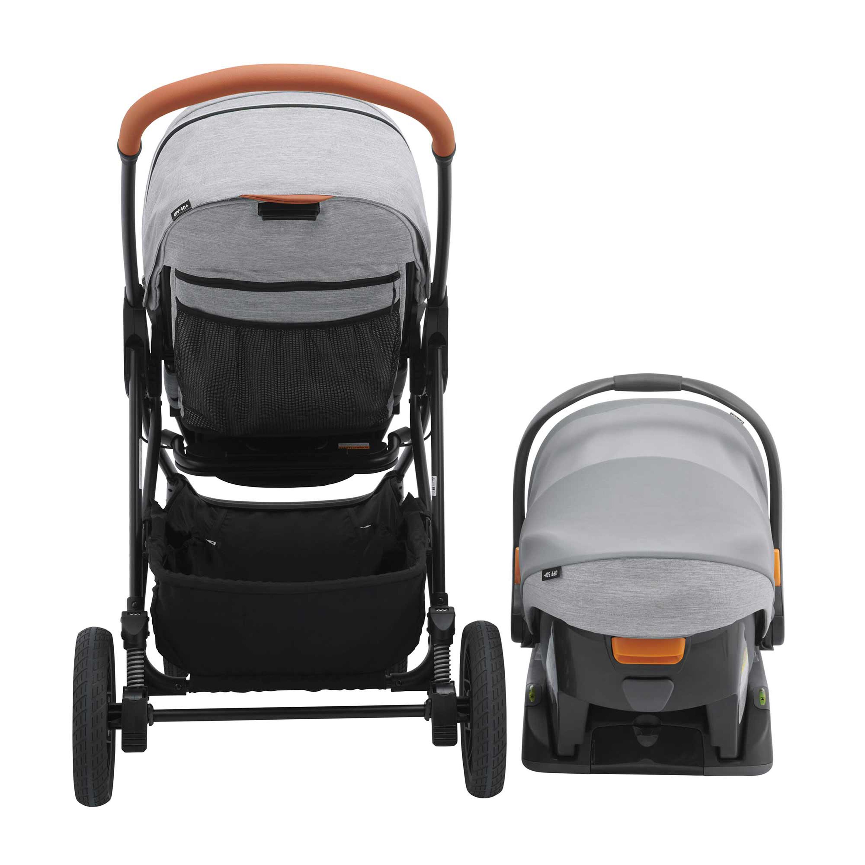 Chicco Corso LE Modular Travel System in Veranda Back View image number 5