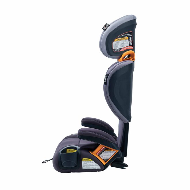 Chicco KidFit ClearTex Plus Car Seat in Lilac Left Profile View image number 6