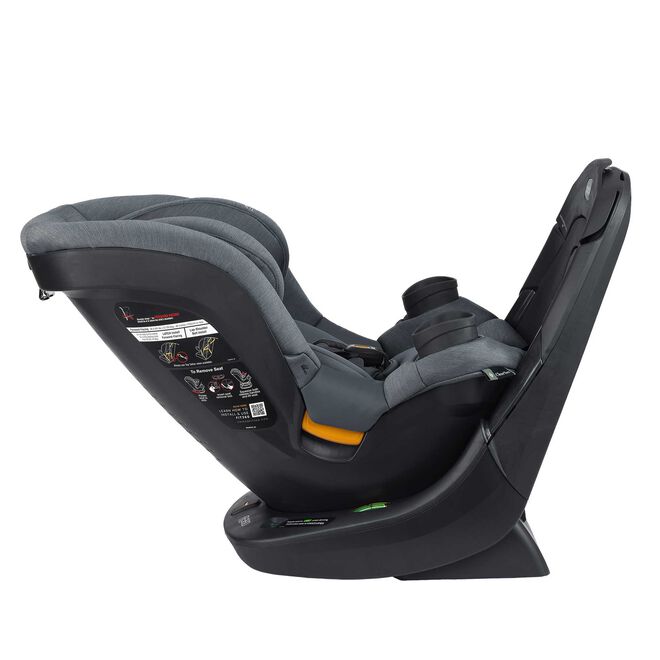 Chicco Fit360 ClearTex Rotating Car Seat in Carbon left rotated image number 7
