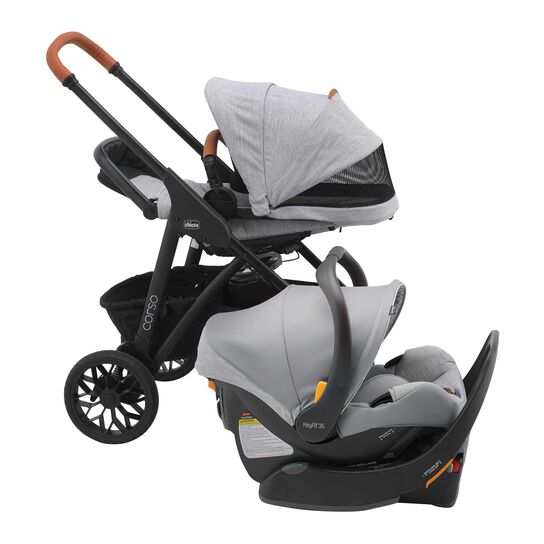 Chicco Corso LE Modular Travel System in Veranda Right Profile View image number 3