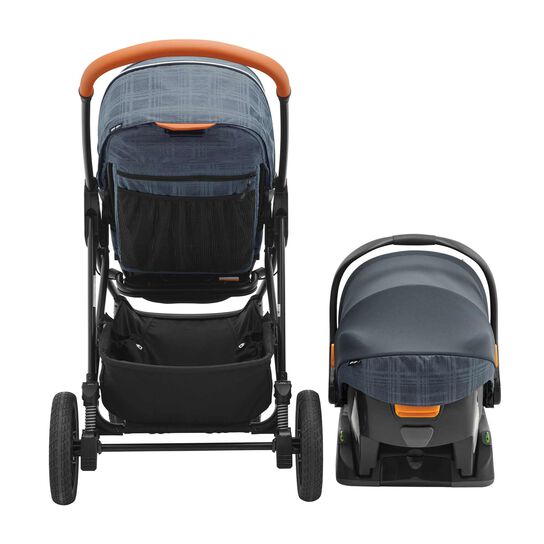Chicco Corso LE Modular Travel System in Hampton Back View image number 5
