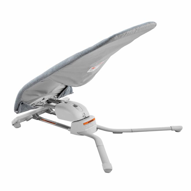 Chicco E-Motion Glider Bouncer in Grey 3/4 Back View image number 5