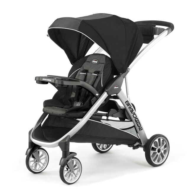 Chicco Bravo For 2 Stroller in Iron image number 0
