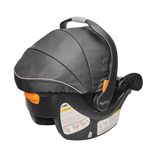 Chicco KeyFit 30 Infant Car Seat in Orion 3/4 Back View image number 4
