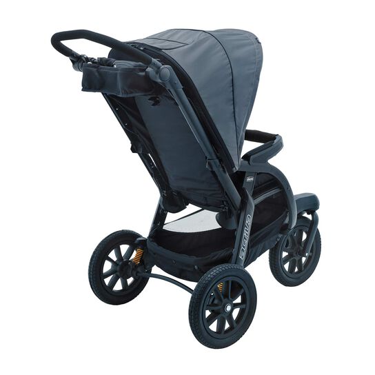 Chicco Activ3 Jogging Stroller in Eclipse 3/4 Back View image number 4