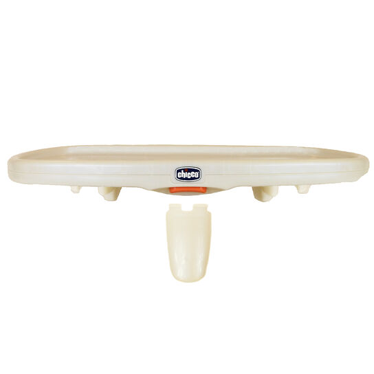 Polly Highchair Tray & Crotch Restraint - Whitepearl in  image number 0