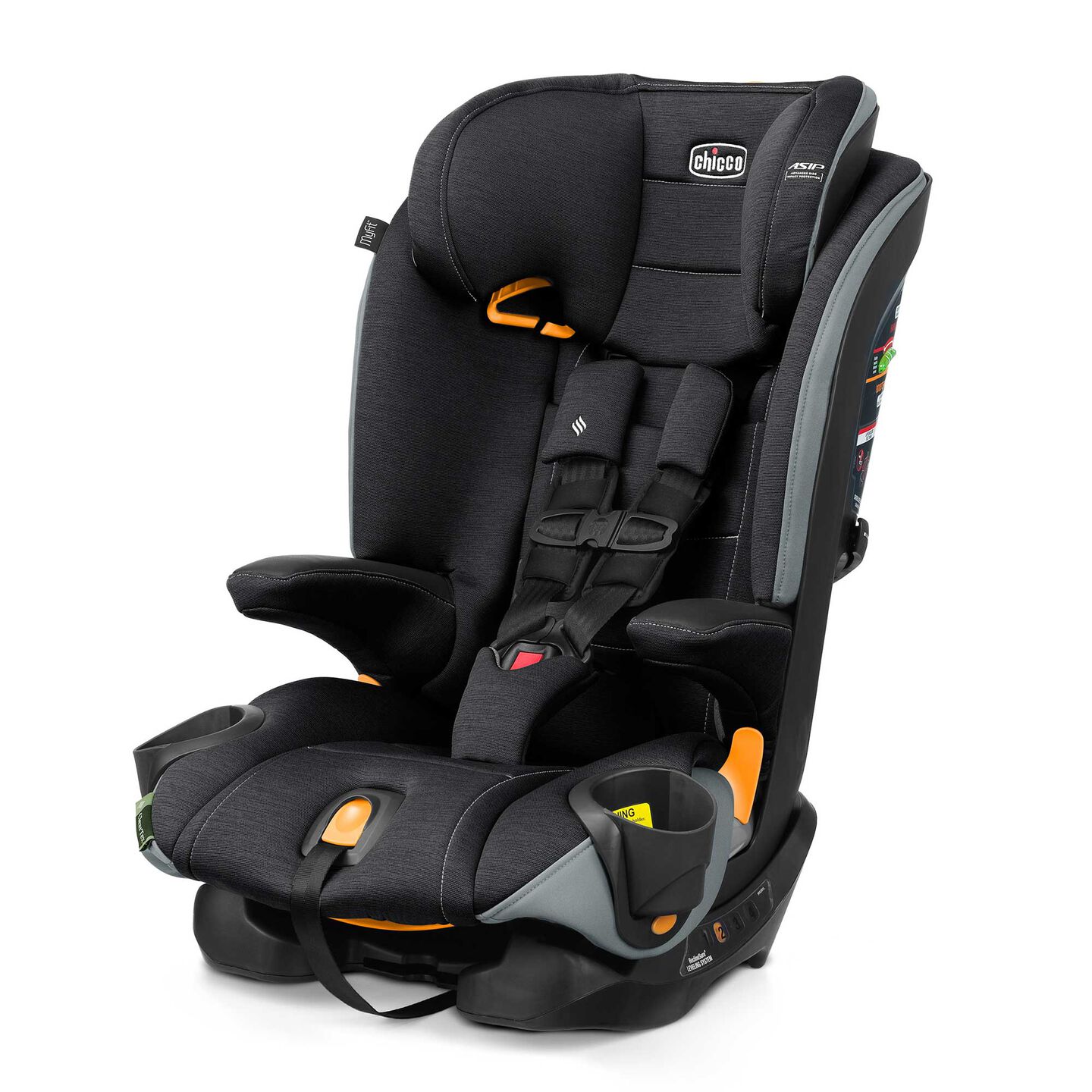 MyFit ClearTex Harness Booster Car Seat Obsidian Chicco