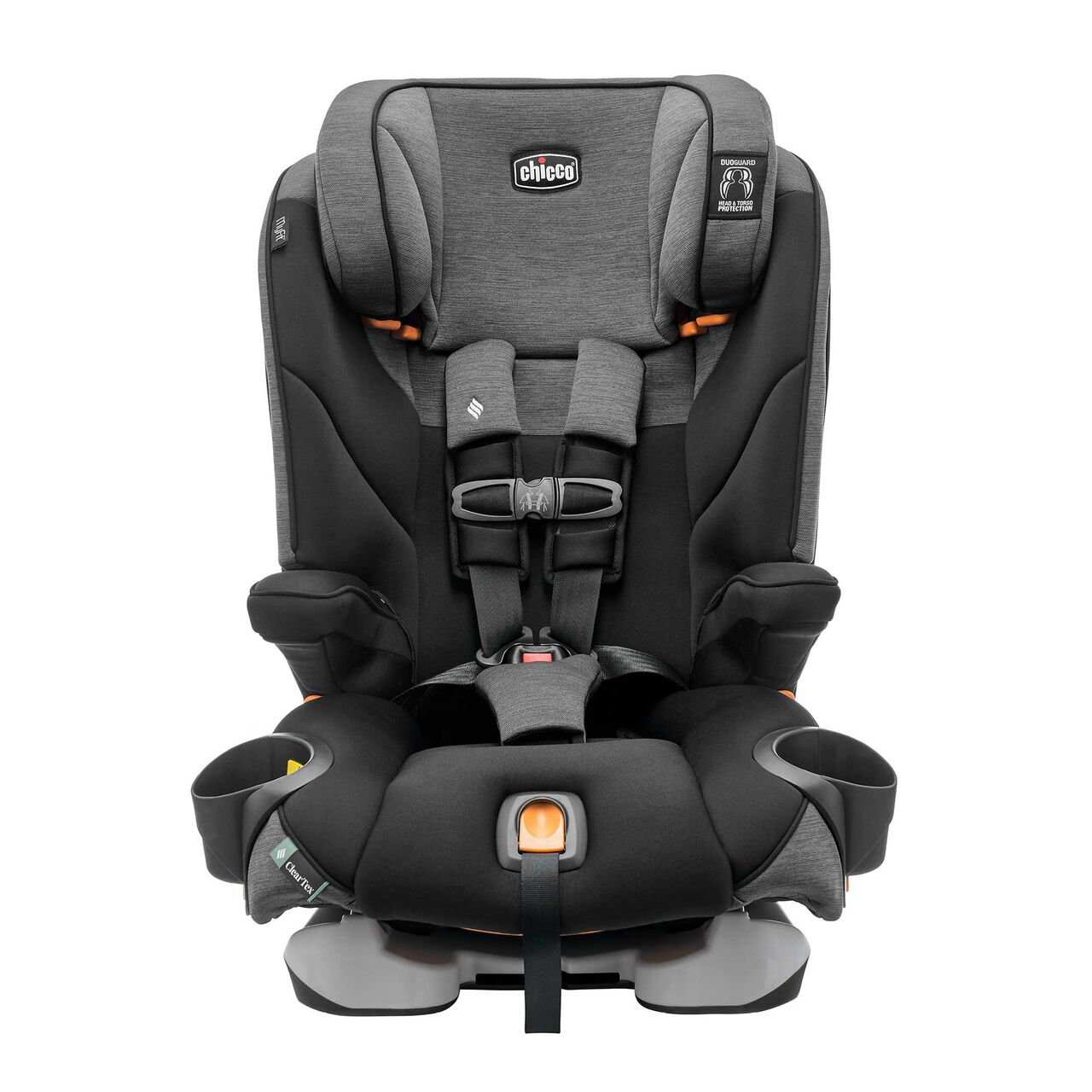 Chicco MyFit ClearTex Car Seat in Shadow Front View image number 1