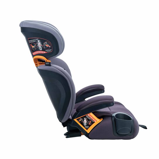 Chicco KidFit ClearTex Plus Car Seat in Lilac Right Profile View image number 3