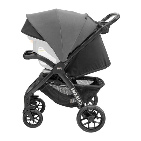 Chicco Bravo LE ClearTex in Pewter Left Profile View image number 6