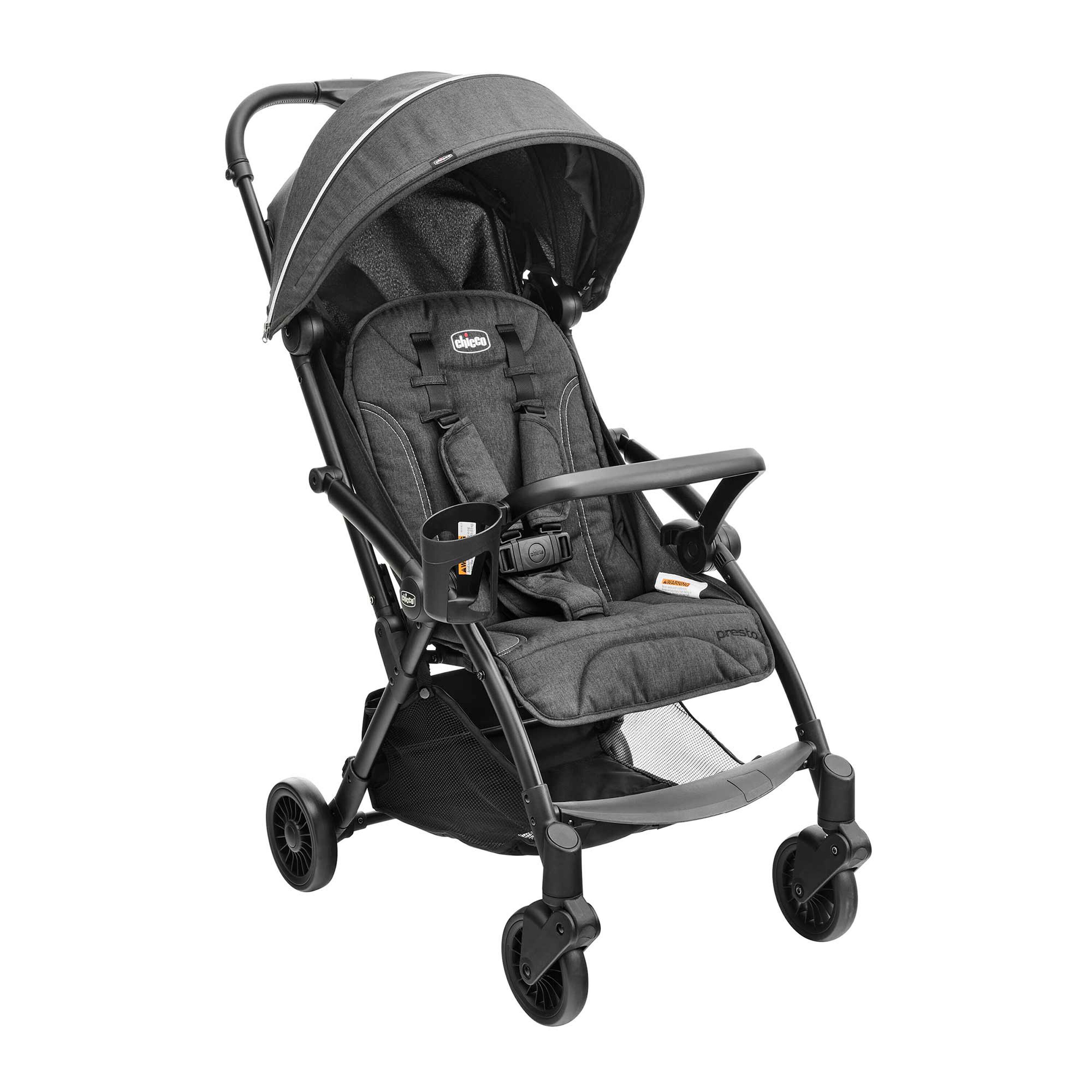Chicco Presto Stroller in Graphite 3Q Front Profile View image number 2