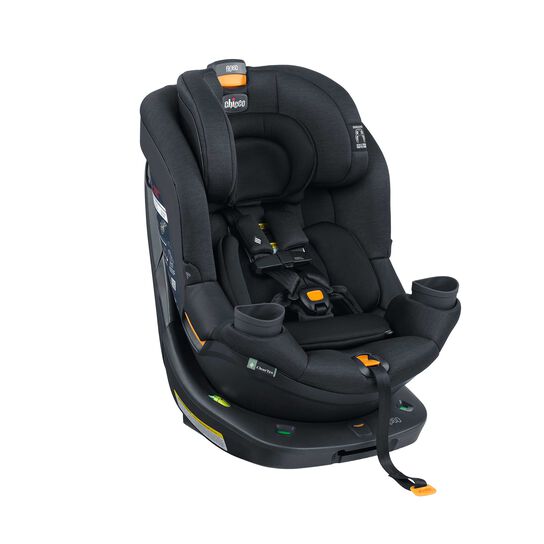 Chicco Fit360 Cleartex Car Seat in Black Front Right Profile image number 2